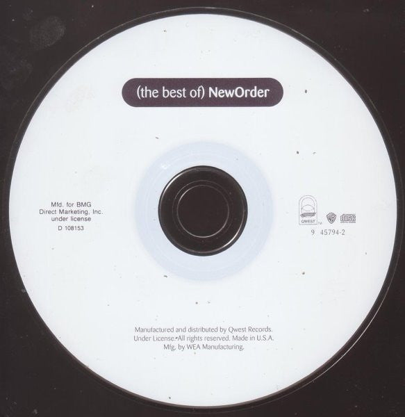 New Order : (The Best Of) NewOrder (CD, Comp, Club, RE)