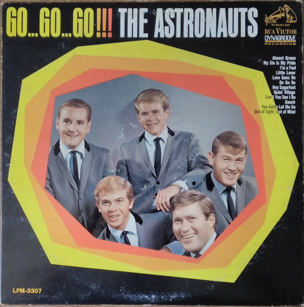 The Astronauts (3) : Go...Go...Go!! (LP, Album, Mono, Hol)