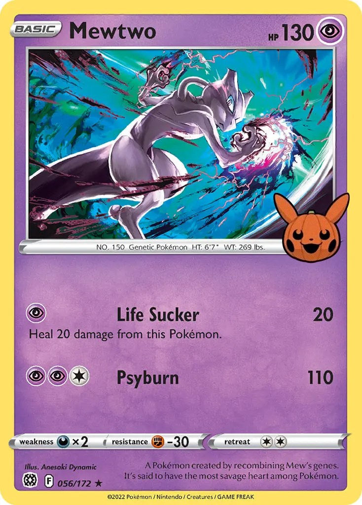 Mewtwo [TTBB - 056/172] Pokemon Trading Card