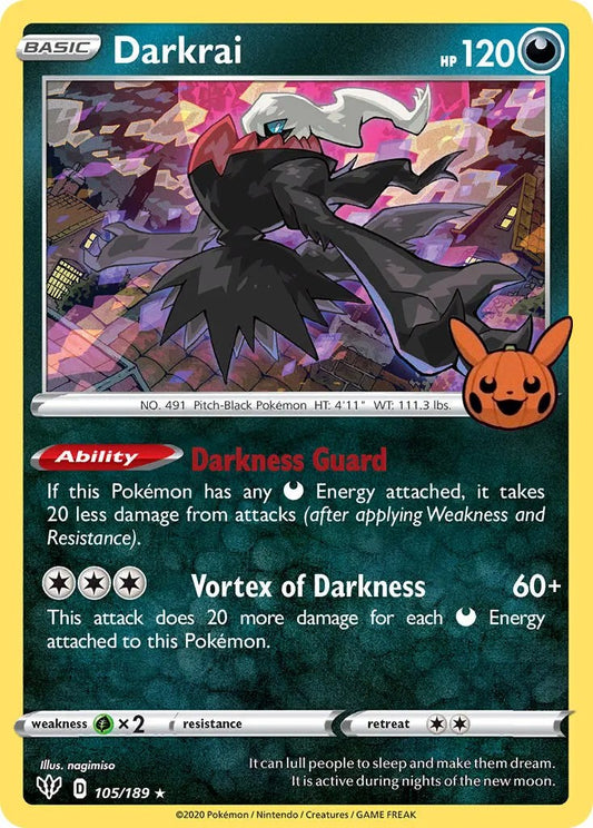 Darkrai [TTBB - 105/189] Pokemon Trading Card