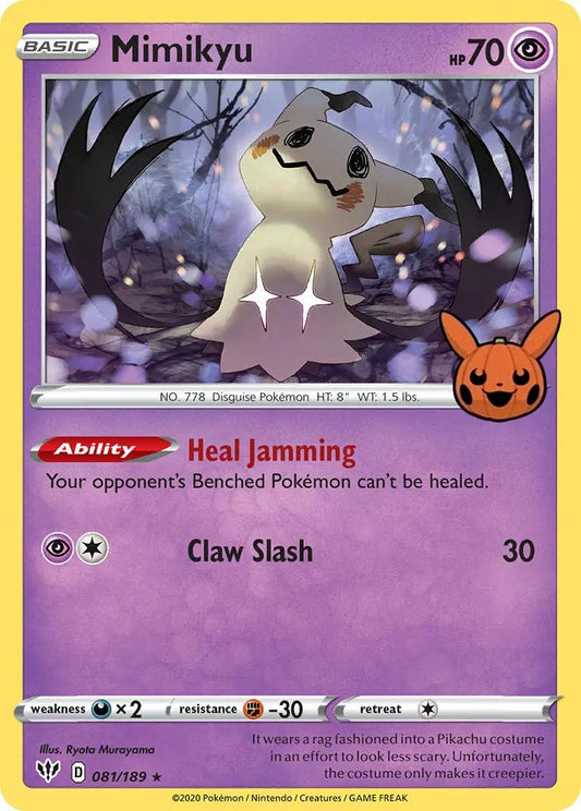 Mimikyu [TTBB - 081/189] Pokemon Trading Card