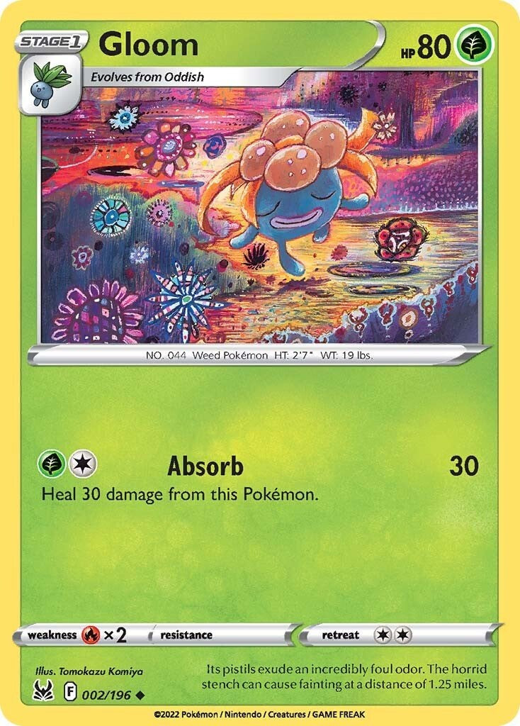 Gloom [SWSH11 - 002/196] Pokemon Trading Card