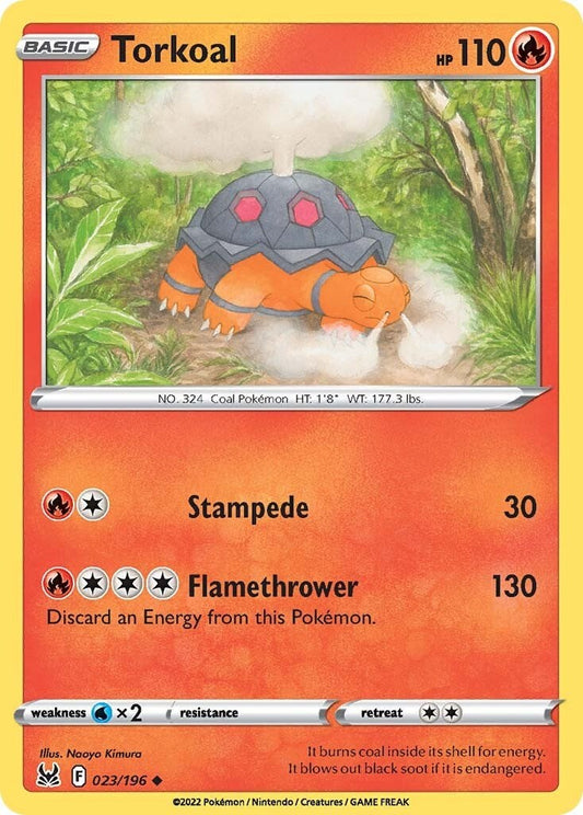 Torkoal [SWSH11 - 023/196] Pokemon Trading Card