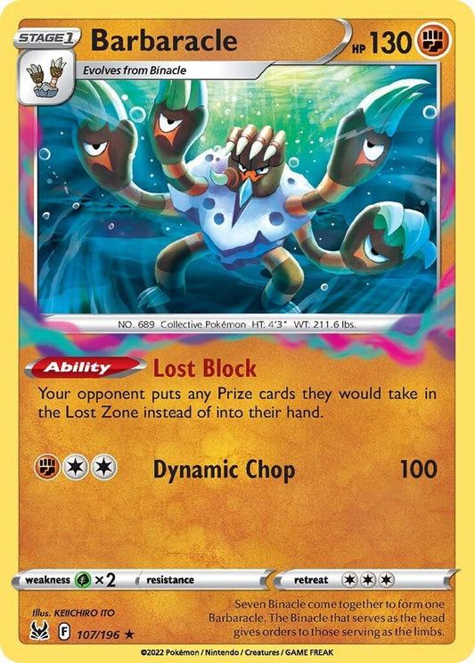 Barbaracle [SWSH11 - 107/196] Pokemon Trading Card