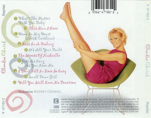 Claudia Church : Claudia Church (HDCD, Album)