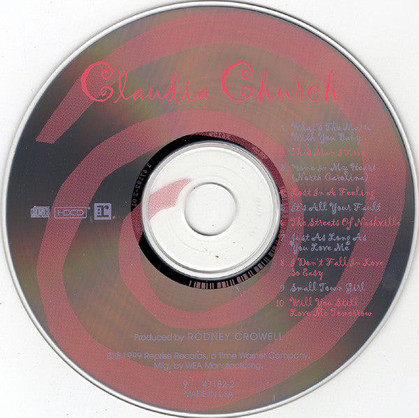 Claudia Church : Claudia Church (HDCD, Album)