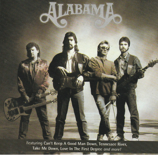 Alabama : Alabama Live (CD, Album, RE)