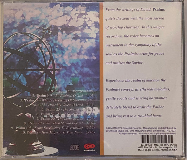 Tabitha Fair : Psalms: Music To Soothe The Soul (CD, Album, Club)