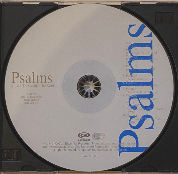 Tabitha Fair : Psalms: Music To Soothe The Soul (CD, Album, Club)