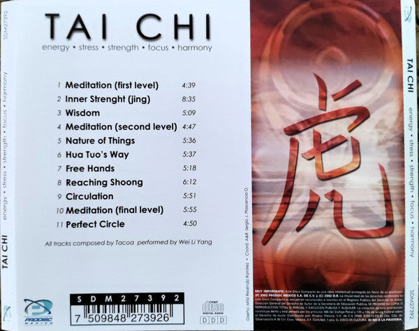 Wei Li Yang : Tai Chi (CD, Album, RP)