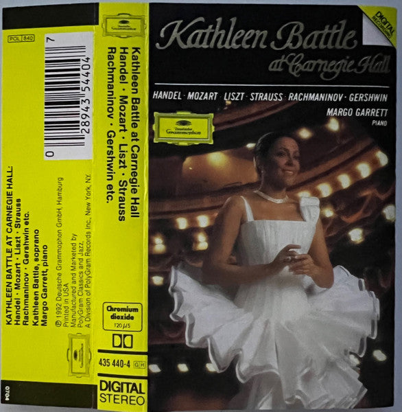 Kathleen Battle : At Carnegie Hall (Cass, Chr)