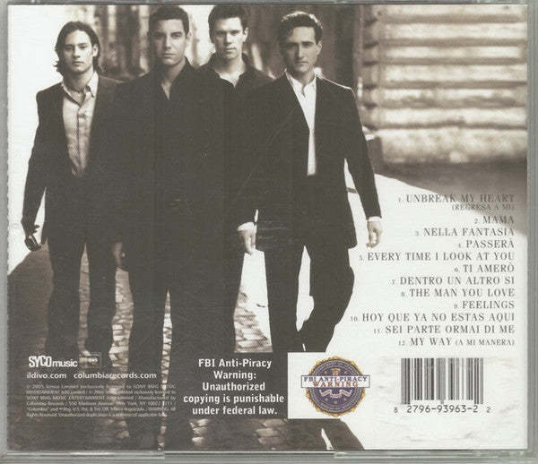 Il Divo : Il Divo (CD, Album)