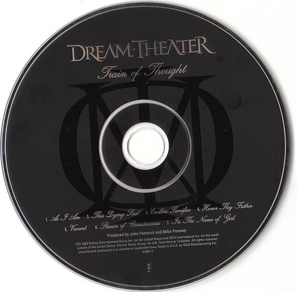 Dream Theater : Train Of Thought (CD, Album, Enh, RP)