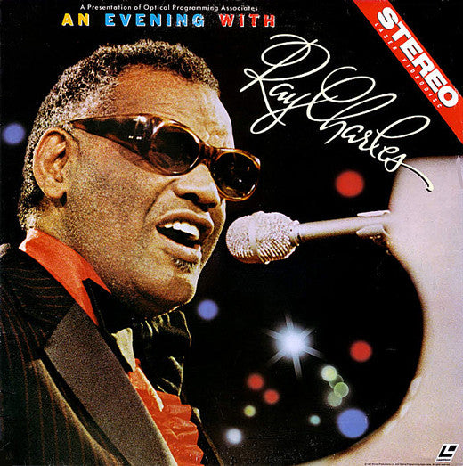 Ray Charles : An Evening With Ray Charles (Laserdisc, 12", NTSC, CAV)