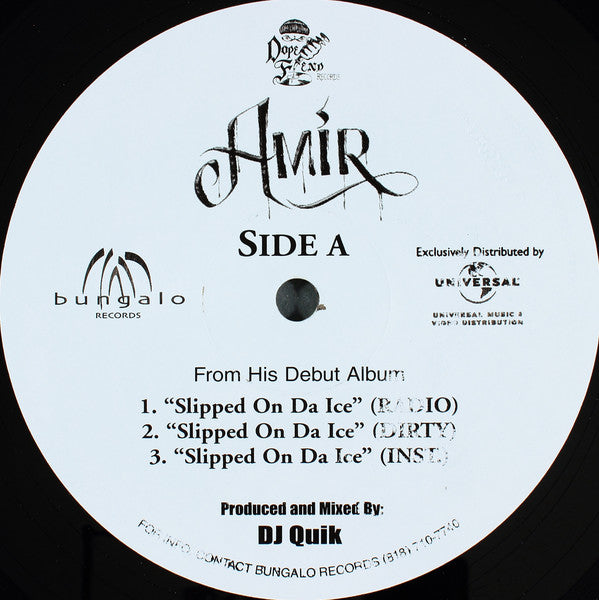 Amir  - Slipped On Da Ice (12") (M) - Endless Media