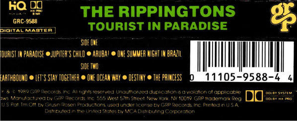 The Rippingtons Featuring Russ Freeman (2) : Tourist In Paradise (Cass, Dol)