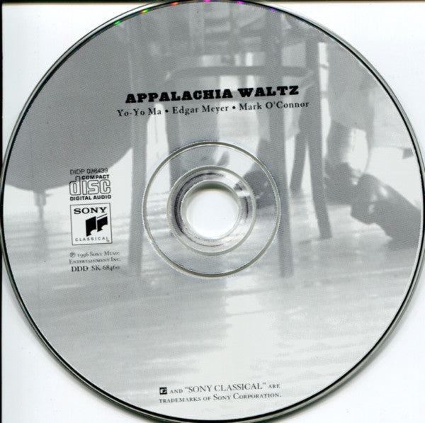 Yo-Yo Ma, Edgar Meyer, Mark O'Connor : Appalachia Waltz (CD, Album)