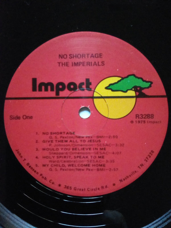 Imperials - No Shortage (LP) (G) - Endless Media