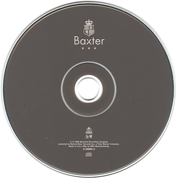 Baxter : Baxter (CD, Album)