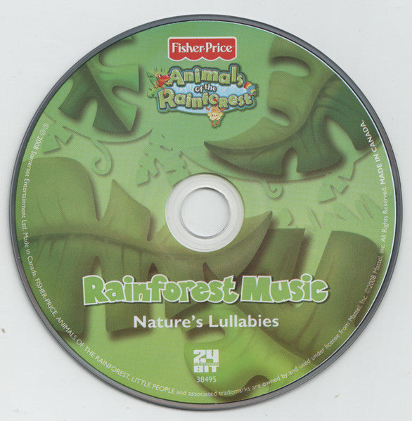 Steve Wingfield, Mike Francis (4) : Rainforest Music (Nature's Lullabies) (CD, Album, Comp)
