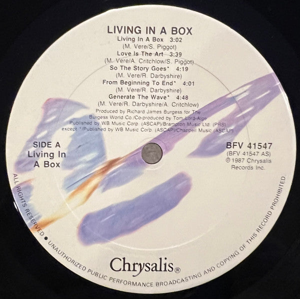 Living In A Box : Living In A Box (LP, Album)