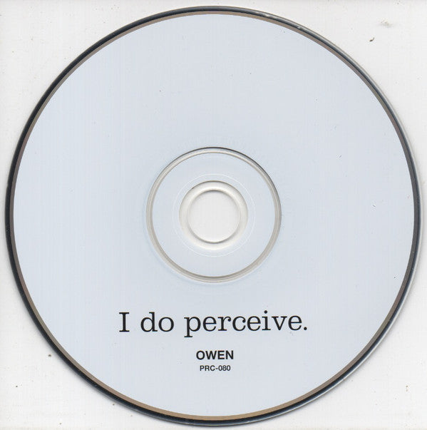 Owen (4) : I Do Perceive (CD, Album)