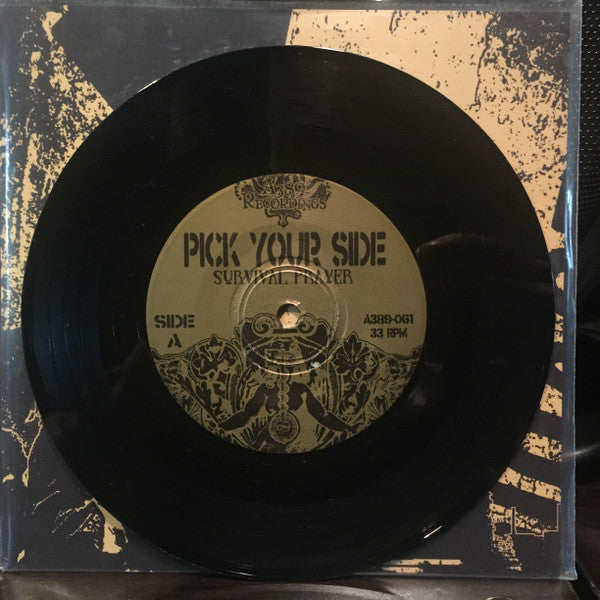 Pick Your Side - Survival Prayer (7") (VG) - Endless Media