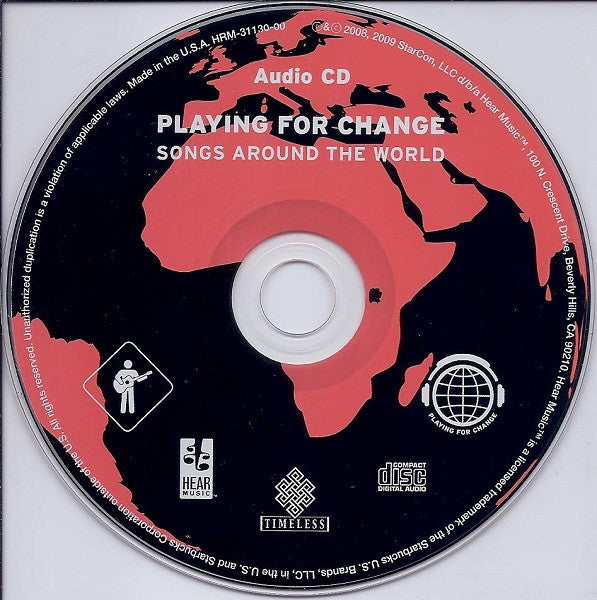 Playing For Change : Songs Around The World (CD, Album + DVD-V, NTSC)