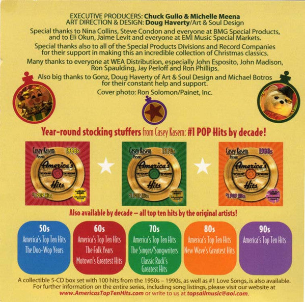 Various : Casey Kasem Presents All-Time Christmas Favorites (2xCD, Comp)