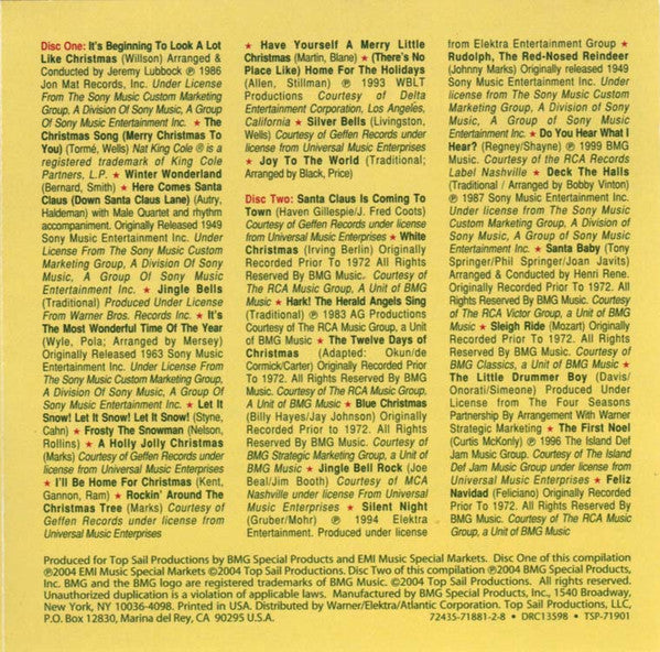 Various : Casey Kasem Presents All-Time Christmas Favorites (2xCD, Comp)