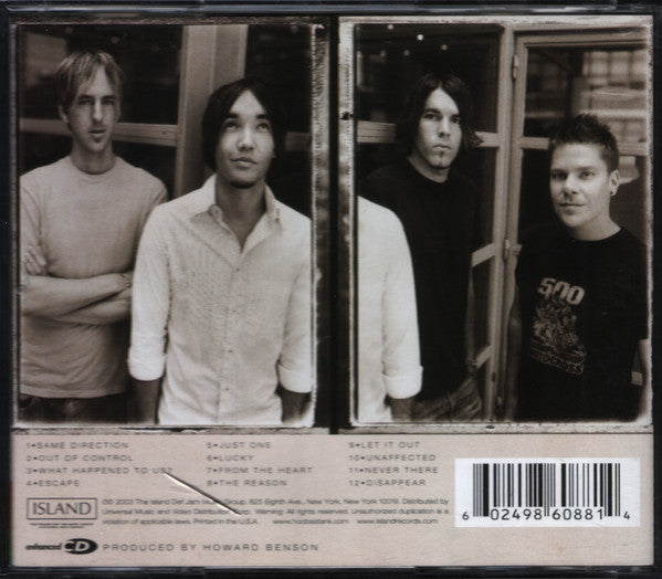 Hoobastank : The Reason (CD, Album, Enh, PMD)