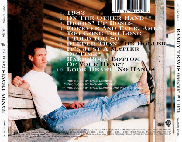 Randy Travis : Greatest #1 Hits (CD, Comp)