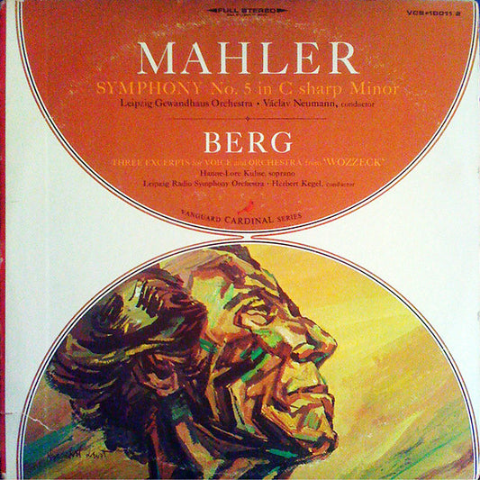 Gustav Mahler / Alban Berg - Gewandhausorchester Leipzig, Václav Neumann / Rundfunk-Sinfonie-Orchester Leipzig, Herbert Kegel, Hanne-Lore Kuhse : Symphony No. 5 In C-Sharp Minor / Three Excerpts From "Wozzeck" (2xLP, Comp, Gat)