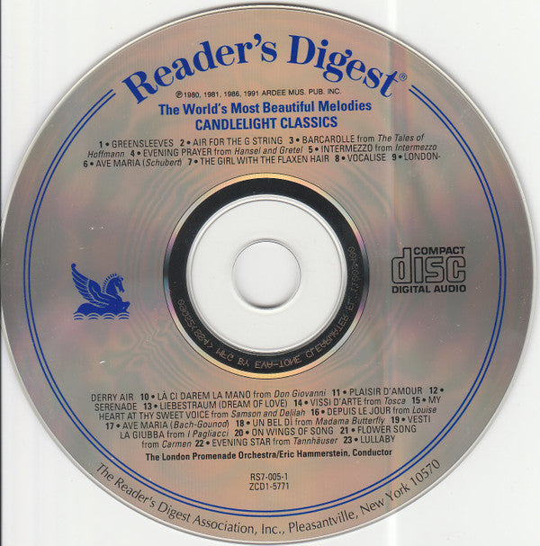 The London Promenade Orchestra : Candlelight Classics (CD, Comp, RM)