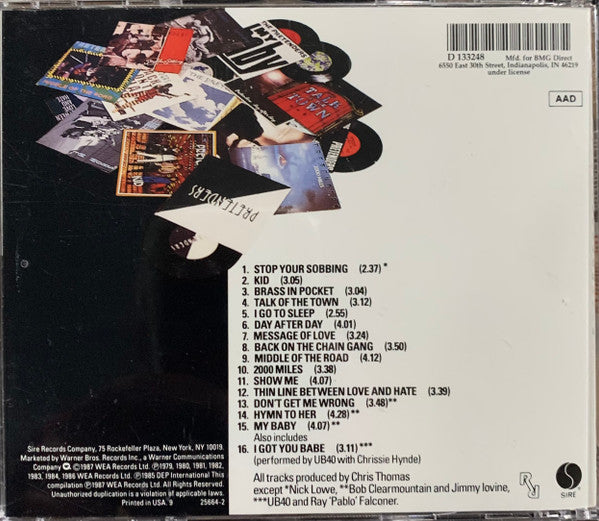 The Pretenders : The Singles (CD, Comp, Club, RE, RP)