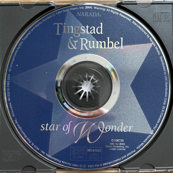 Tingstad & Rumbel : Star Of Wonder (CD, Album, Club)