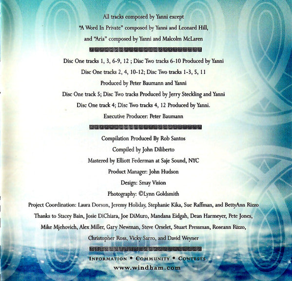 Yanni (2) : Ultimate Yanni (2xCD, Comp)
