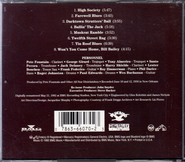 Pete Fountain : High Society (CD, Album, RE, RM)