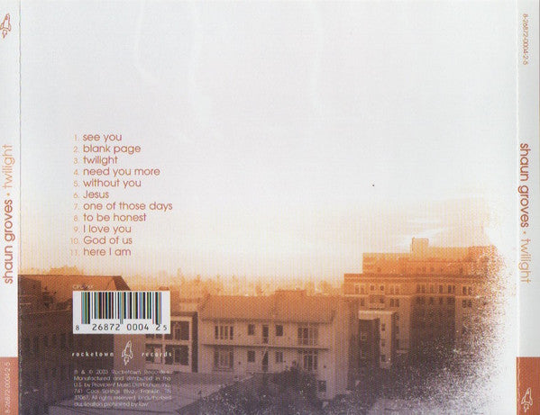 Shaun Groves : Twilight (CD, Album)