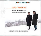 Sergei Prokofiev - Pavel Berman, Vardan Mamikonian : Complete Works For Violin & Piano (CD)
