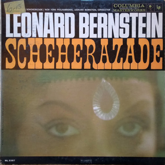 Nikolai Rimsky-Korsakov / New York Philharmonic, Leonard Bernstein : Scheherazade (LP, Album, Mono)