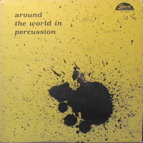 Billy Mure And Orchestra - Around The World In Percussion (LP) (G+) - Endless Media