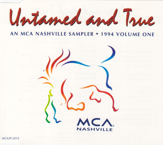 Various : Untamed And True - 1994 Volume One (CD, Promo, Smplr)