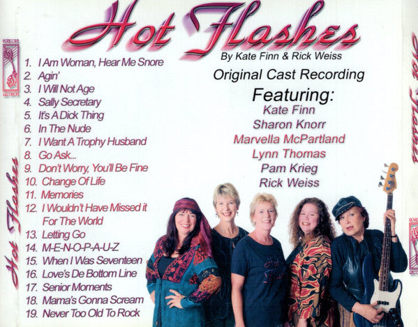 Kate Finn & Rick Weiss : Hot Flashes (CDr)