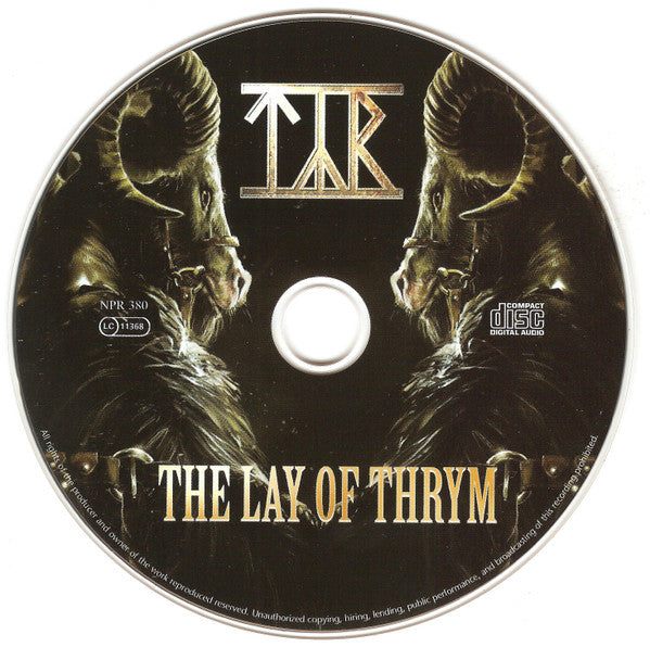 Týr : The Lay Of Thrym (CD, Album, Ltd, Dig)