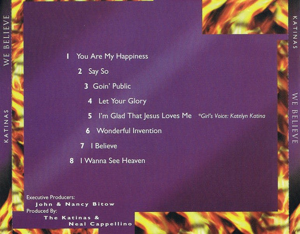 The Katinas : We Believe (CD, Album)