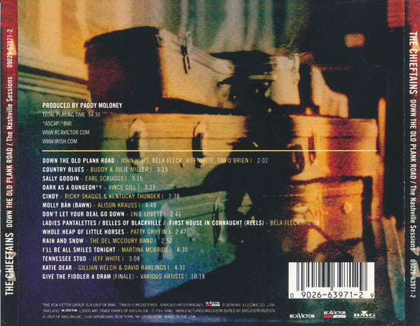 The Chieftains : Down The Old Plank Road: The Nashville Sessions (CD, Album, Son)