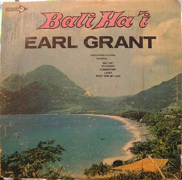 Earl Grant : Bali Ha'i (LP, Album, Mono)