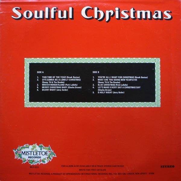 Various : Soulful Christmas (LP, Comp, Gre)