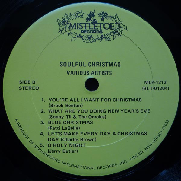 Various : Soulful Christmas (LP, Comp, Gre)